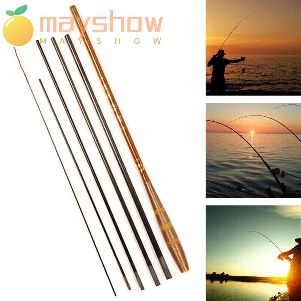 MAYSHOW Cần Câu Cá Mini Siêu Nhẹ Gấp Gọn Tiện Dụng