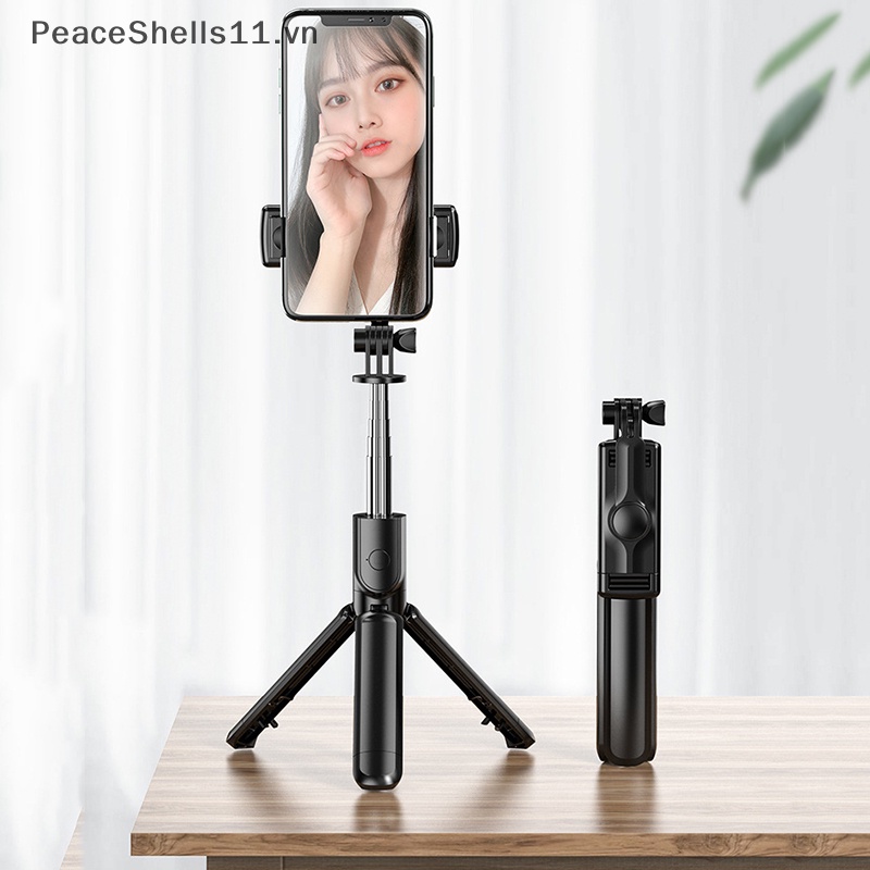 Gậy Tự Sướng Bluetooth Không Dây Có Chân Tripod Ngang
