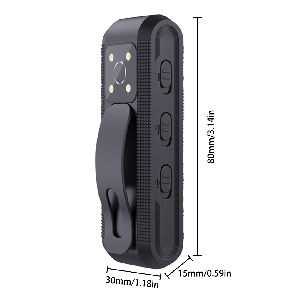 Camera Hành Trình Mini Một Nút Hỗ Trợ Quay Phim / Video / Chụp Ảnh Toàn Thân HD