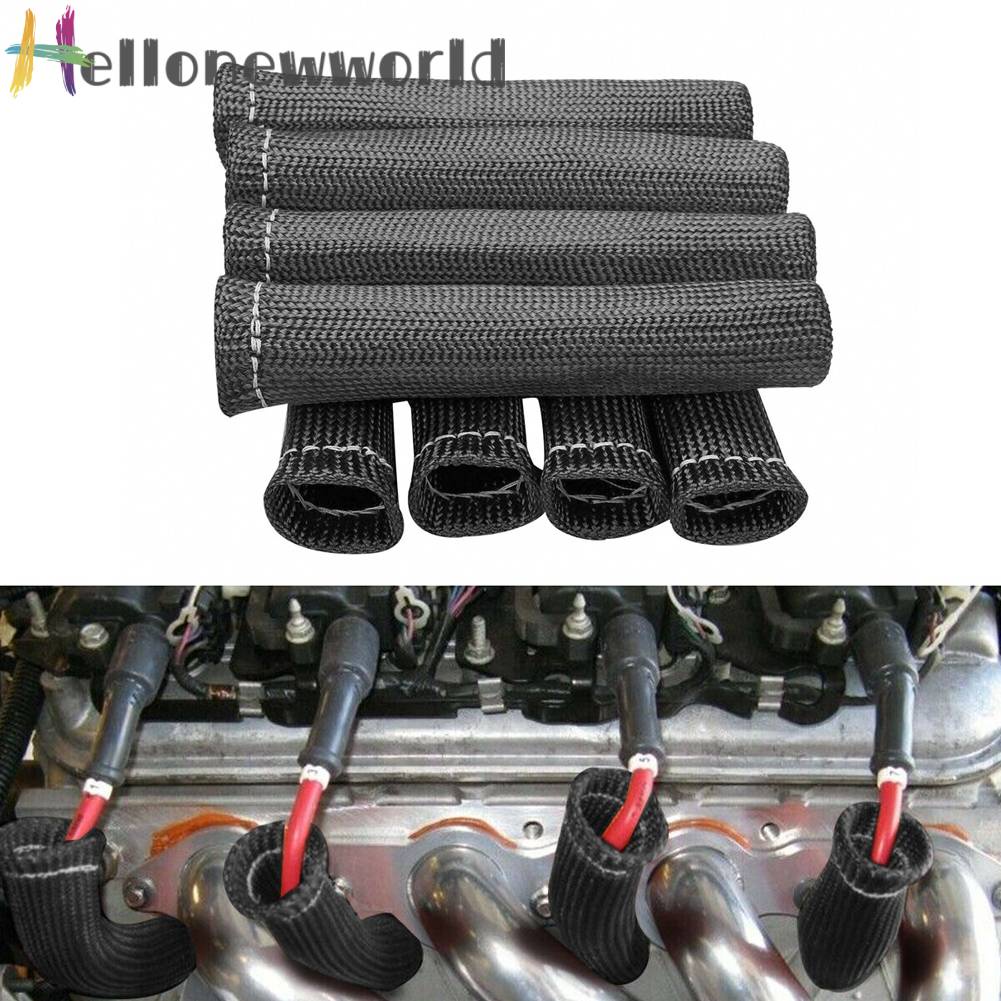 Set 8 Phụ Kiện Ống Dẫn Nhiệt Độ Cao 1000 F Cho Xe Hơi