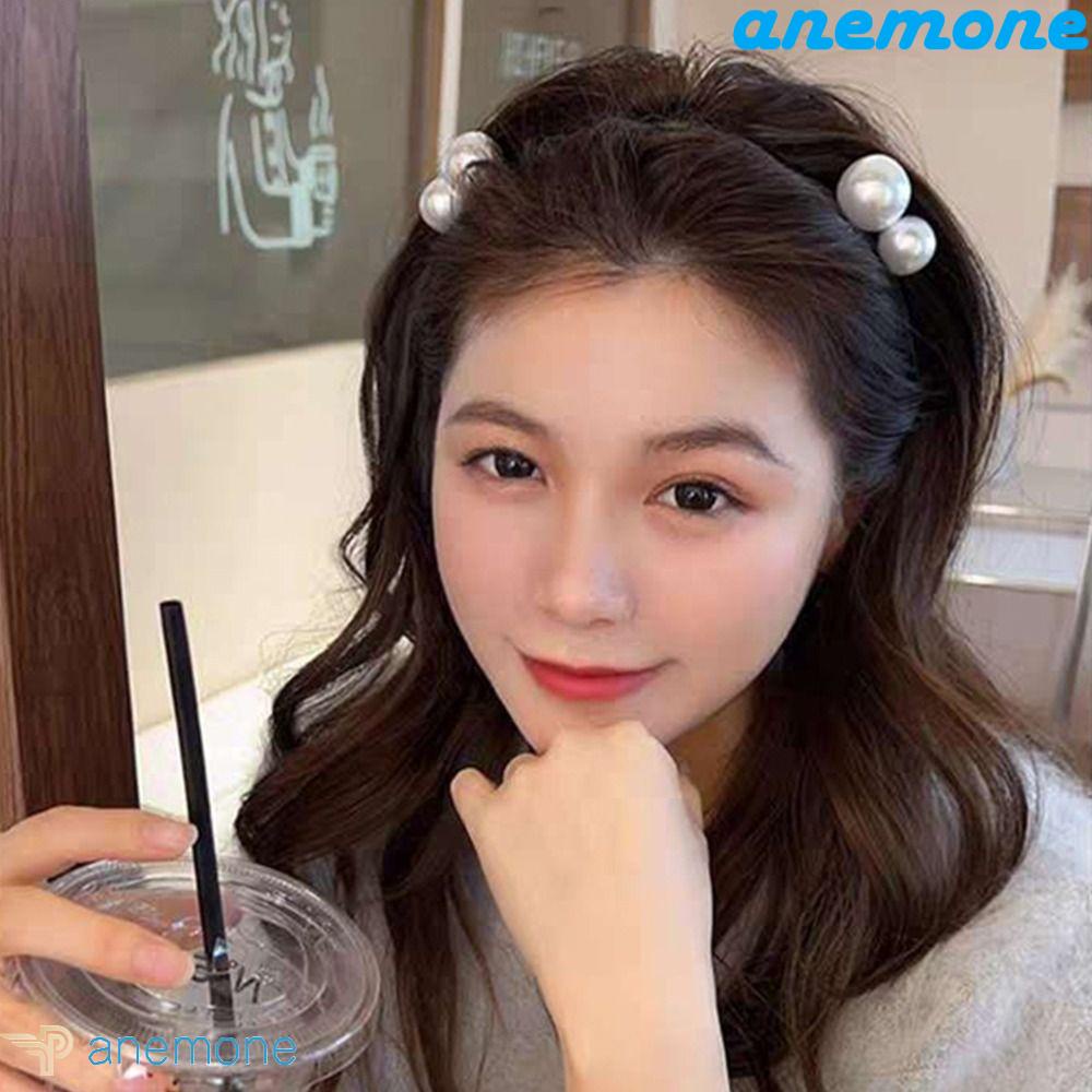 ANEMONE Băng Đô Cài Tóc Phong Cách Vintage Ngọt Ngào Cho Nữ