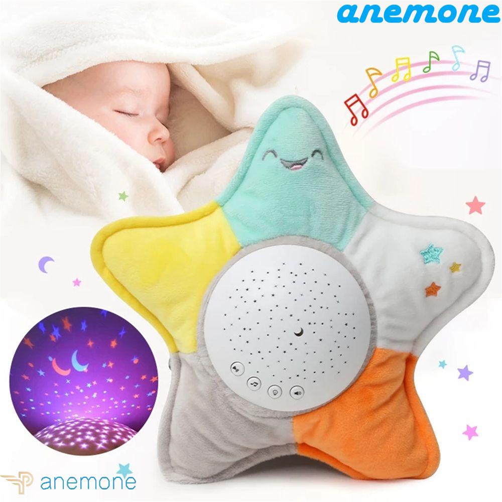 ANEMONE Đồ Chơi Nhồi Bông Mềm Mại Hình Ngôi Sao Có Nhạc Và Đèn Dành Cho Trẻ Em