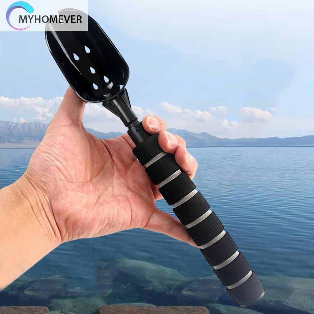 Muỗng Múc Mồi Câu Cá Cán Dài Chống Trượt Trọng Lượng Nhẹ