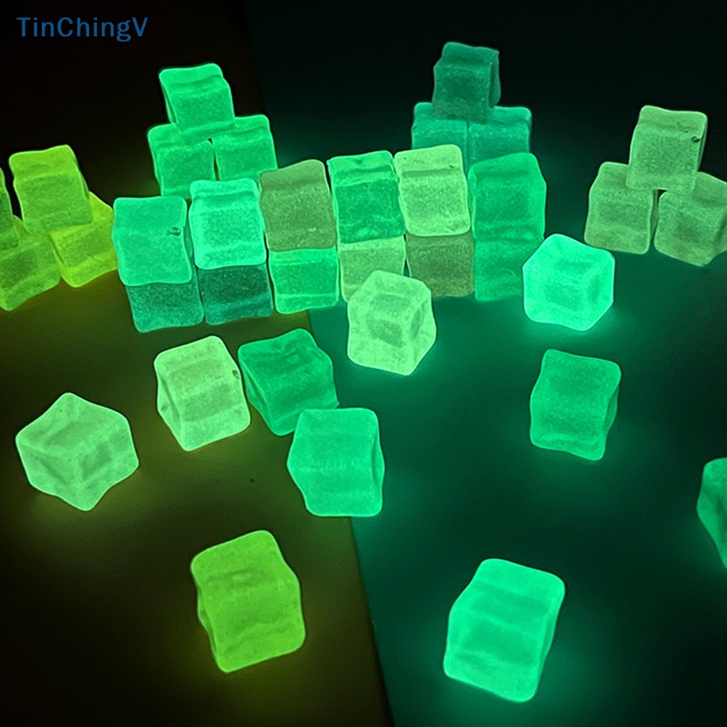 [TinChingV] Set 5 Viên Đá Phát Sáng Mini Trang Trí Mô Hình DIY