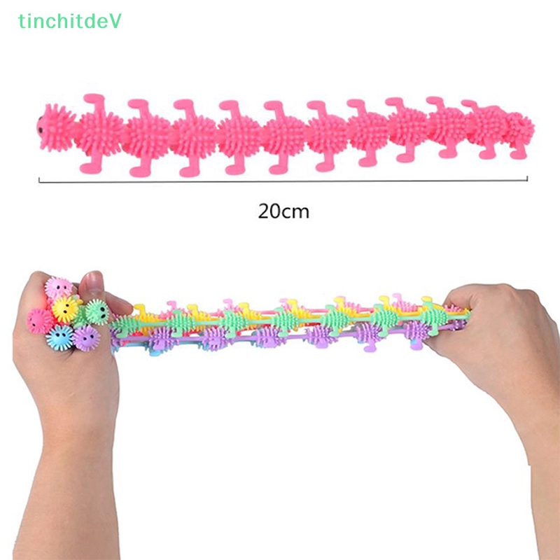 [TinchitdeV] Set 6 Sợi Mì TPR Đồ Chơi Dây Thun Giảm Căng Thẳng Tự Kỷ [Mới]