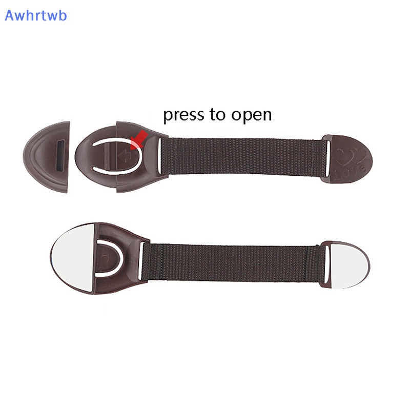 Set 5 Khóa Cửa Tủ Lạnh / Ngăn Kéo Bảo Vệ An Toàn Cho Bé Mới