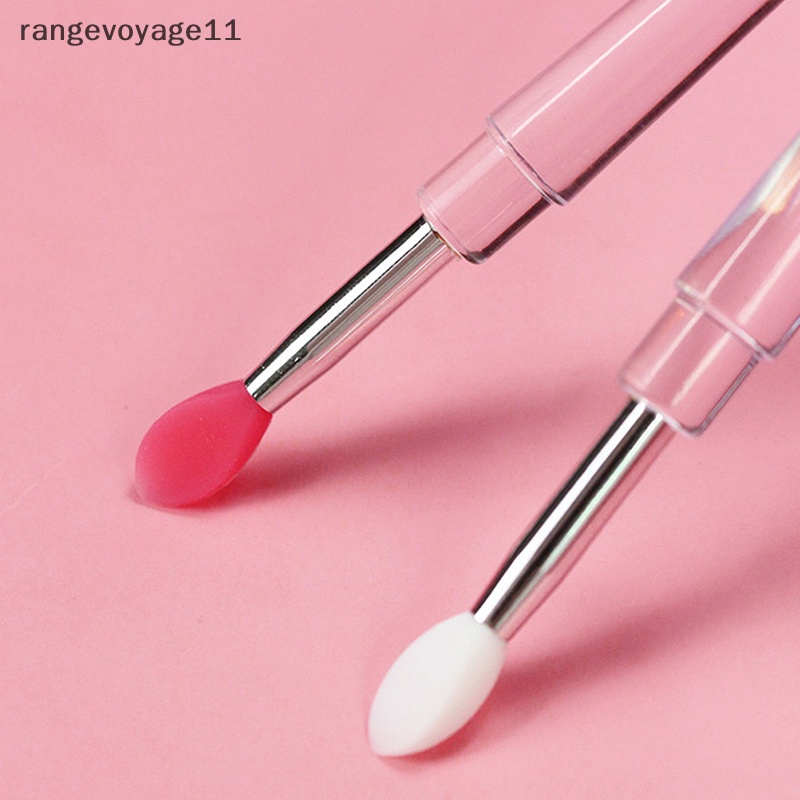 1 Cọ Tô Son Môi Bằng Silicone Kèm Nắp Chống Bụi