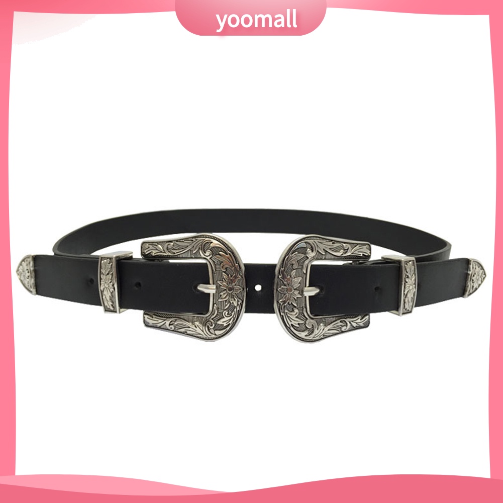 Thắt Lưng Giả Da Phối Đầm Jean Phong Cách Vintage Thời Trang Cho Nữ