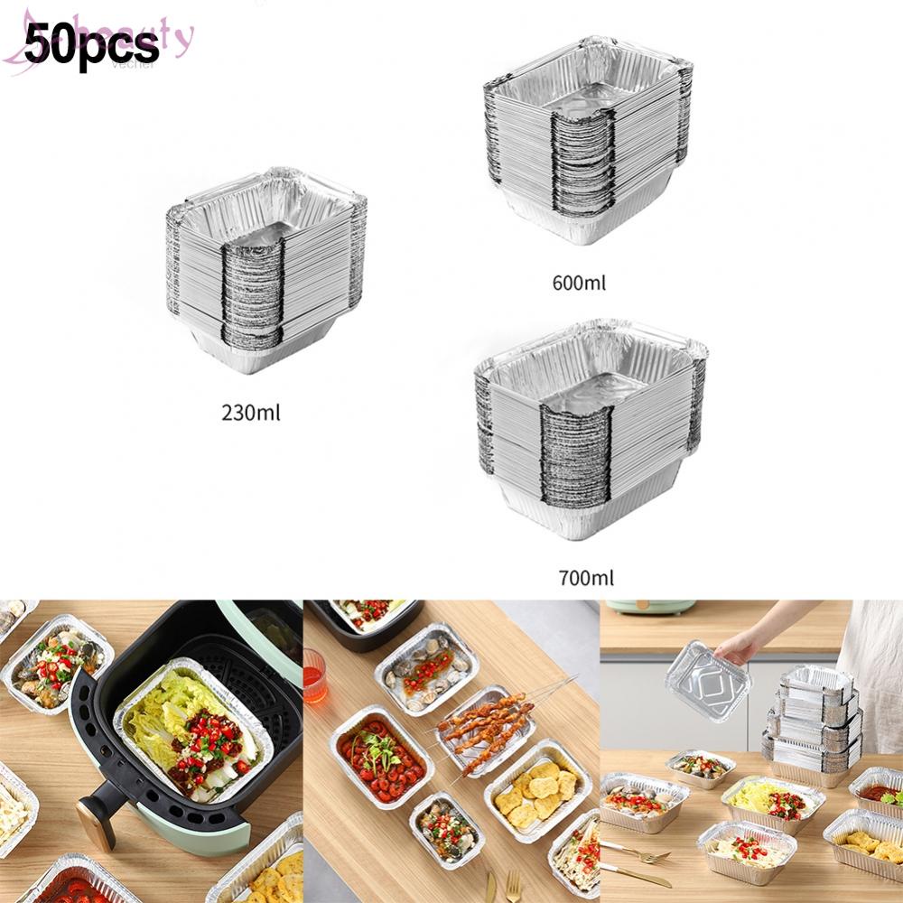 Hộp Giấy Bạc Đựng Thực Phẩm Nướng Bbq Tiện Dụng