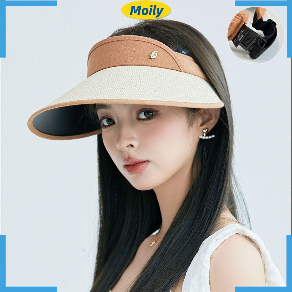 MOILYVN Mũ Chống Nắng Đi Biển Mùa Hè Kiểu Dáng Đơn Giản Trẻ Trung