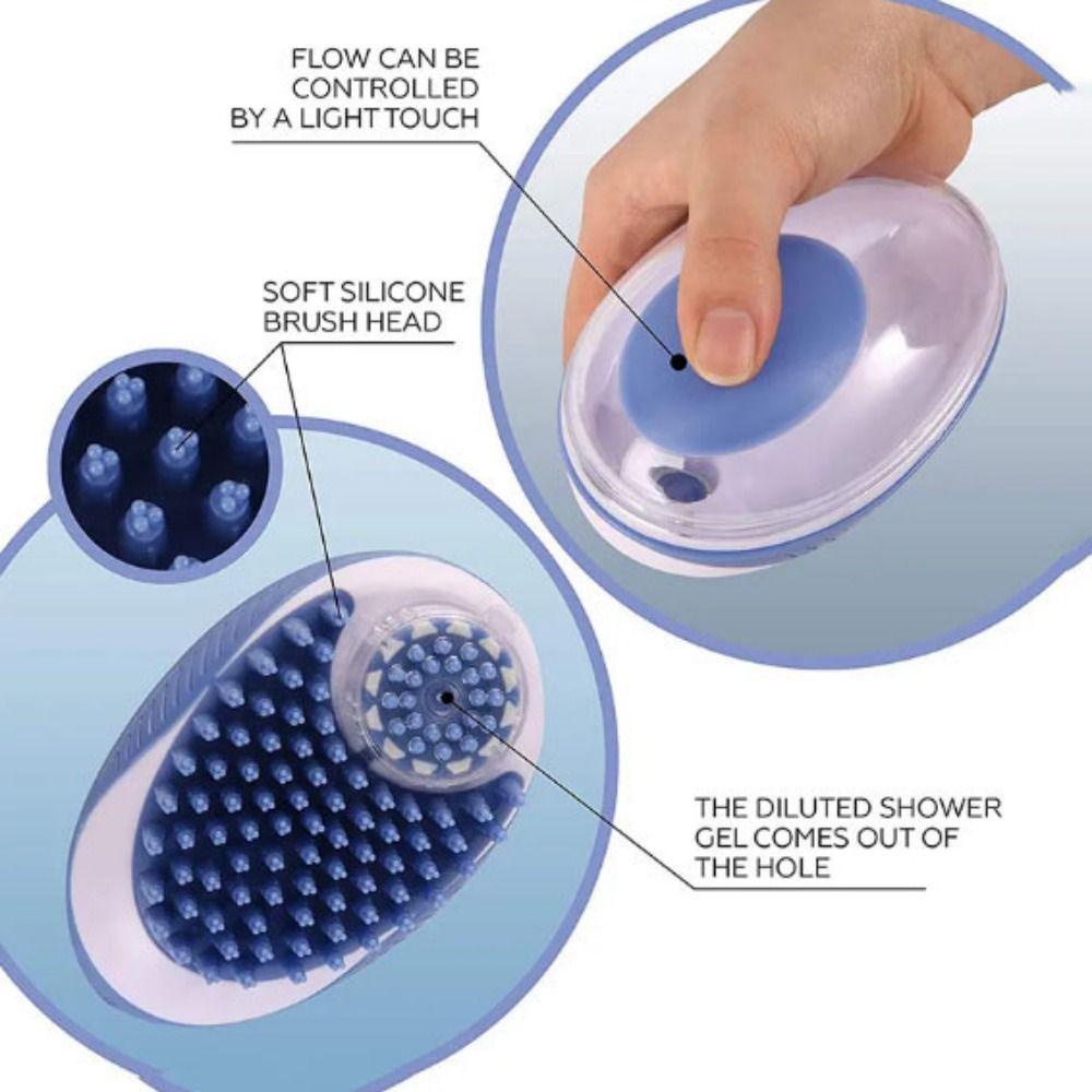 Lược Chải Lông Mềm Mại Bằng ABS Màu Xanh Dương / Xanh Lá Kèm Hộp Đựng Dành Cho Thú Cưng