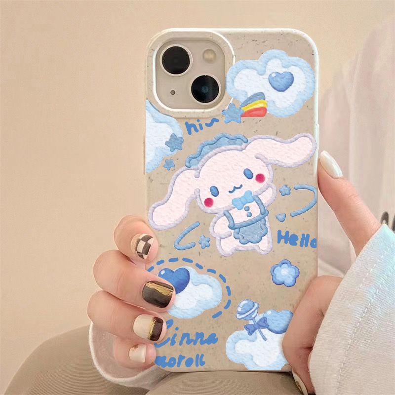 Ốp Điện Thoại Dẻo Họa Tiết Hoạt Hình Chú Chó Cinnamon Dễ Thương Chống Sốc Cho Iphone11Iphone128 ZG1Z 7 14pro13 maxplus