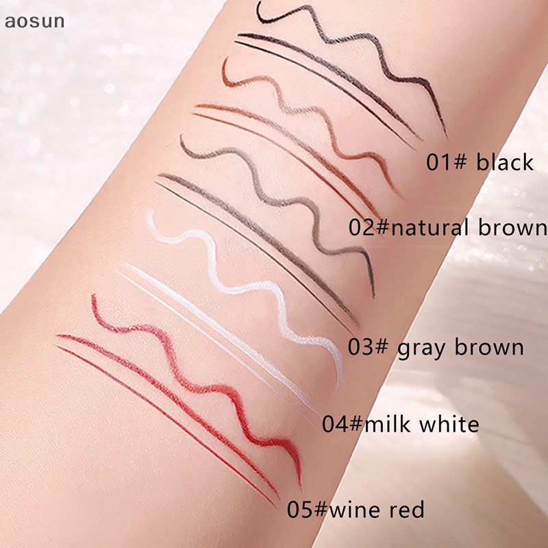 1 Bút Kẻ Mắt aosun Dạng Lỏng Chống Thấm Nước Lâu Trôi