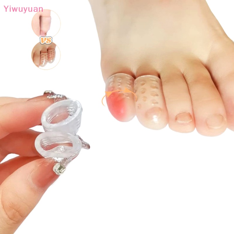 Set 10 Miếng Silicon Bảo Vệ Ngón Chân Chống Ma Sát Thoáng Khí Mới