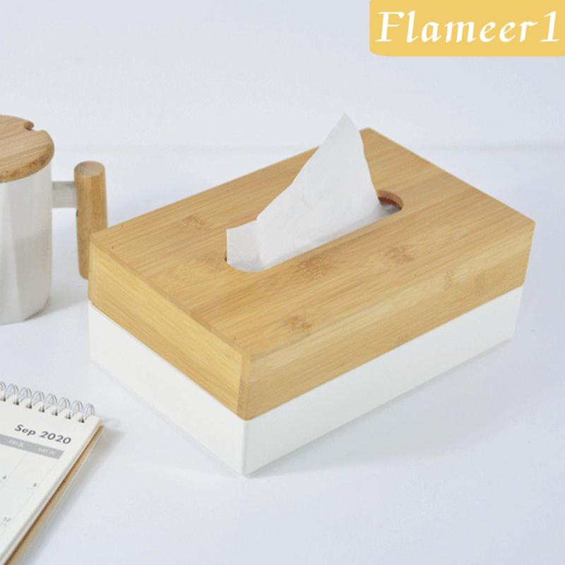 Hộp Đựng Khăn Giấy Để Bàn Có Nắp Đậy Tiện Lợi