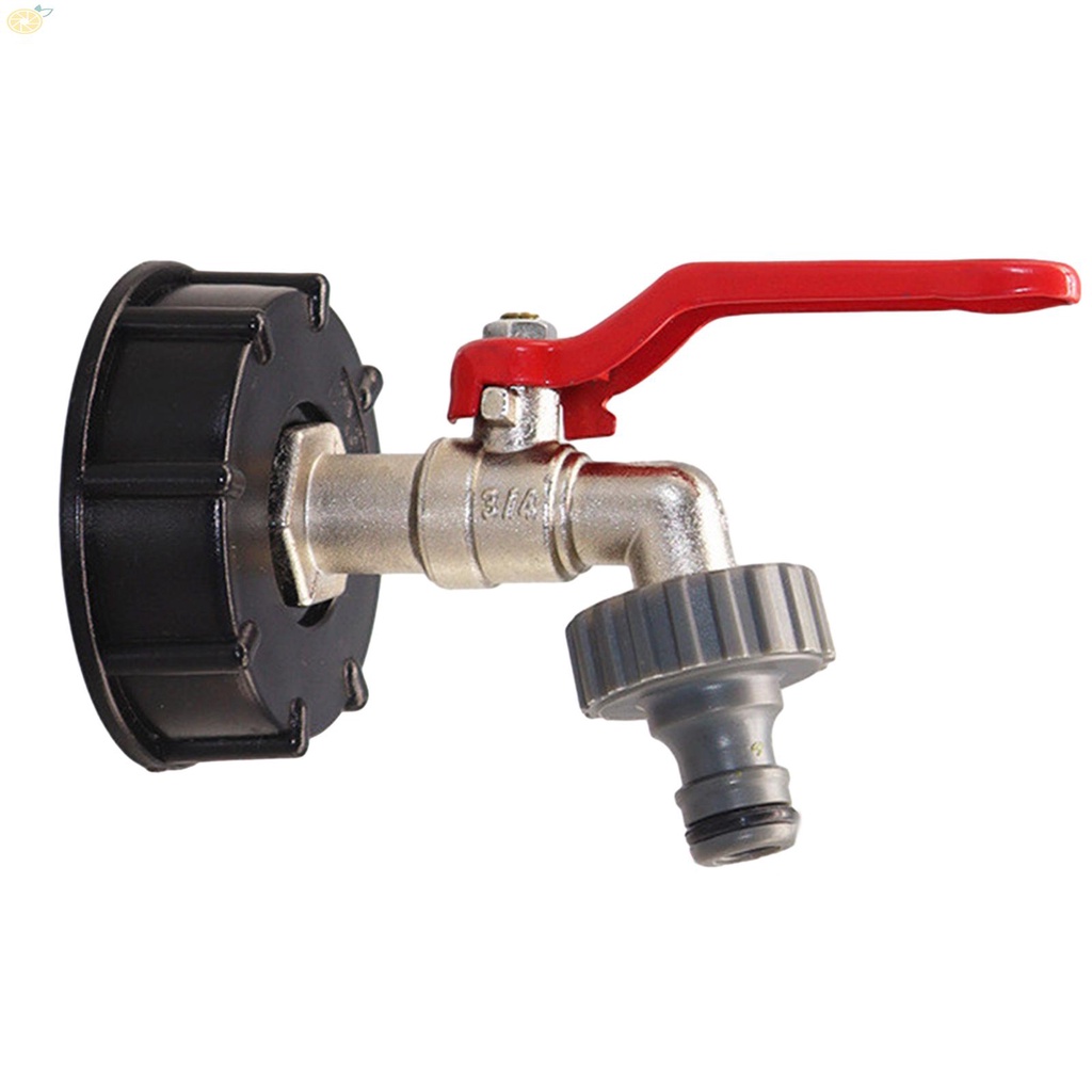 【VARSTR】Efficient IBC Tank Connector with 3/4 Inch Outlet for Connection to Garden Hoses