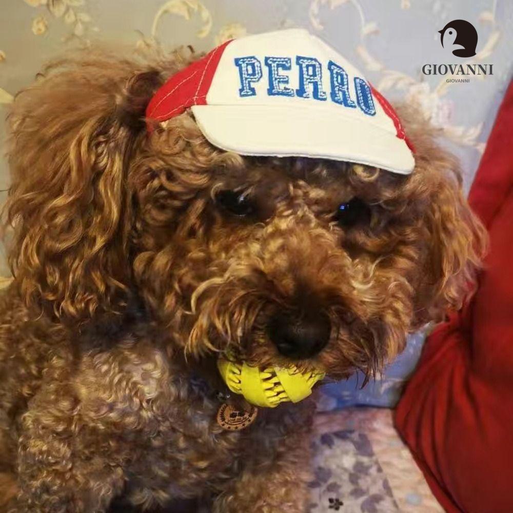 Mũ Lưỡi Trai Bằng Cotton Thoáng Khí Chống Mòn Thời Trang Cho Thú Cưng