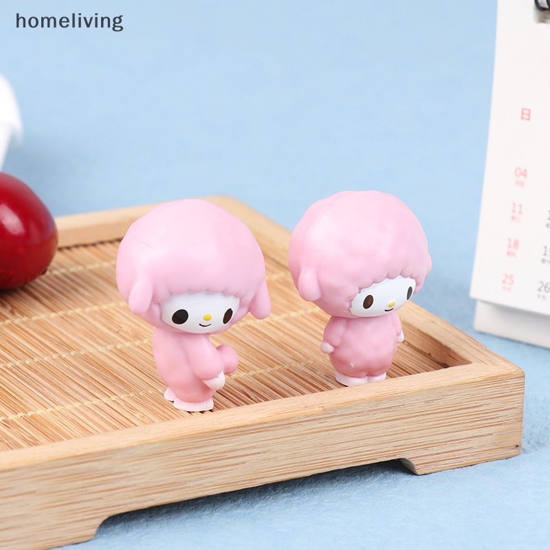 Bộ 6 Mô Hình Nhân Vật Hoạt Hình Sanrio Melody Bằng Pvc