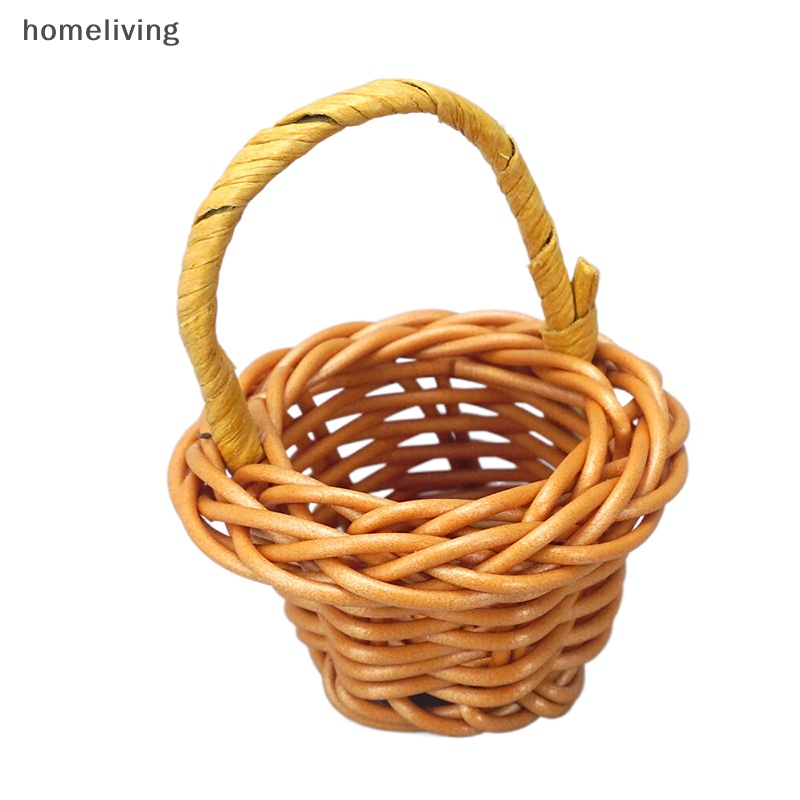 1 Bộ Rổ Bánh Mì Tỉ Lệ 1: 12 Dùng Trang Trí Nhà Búp Bê