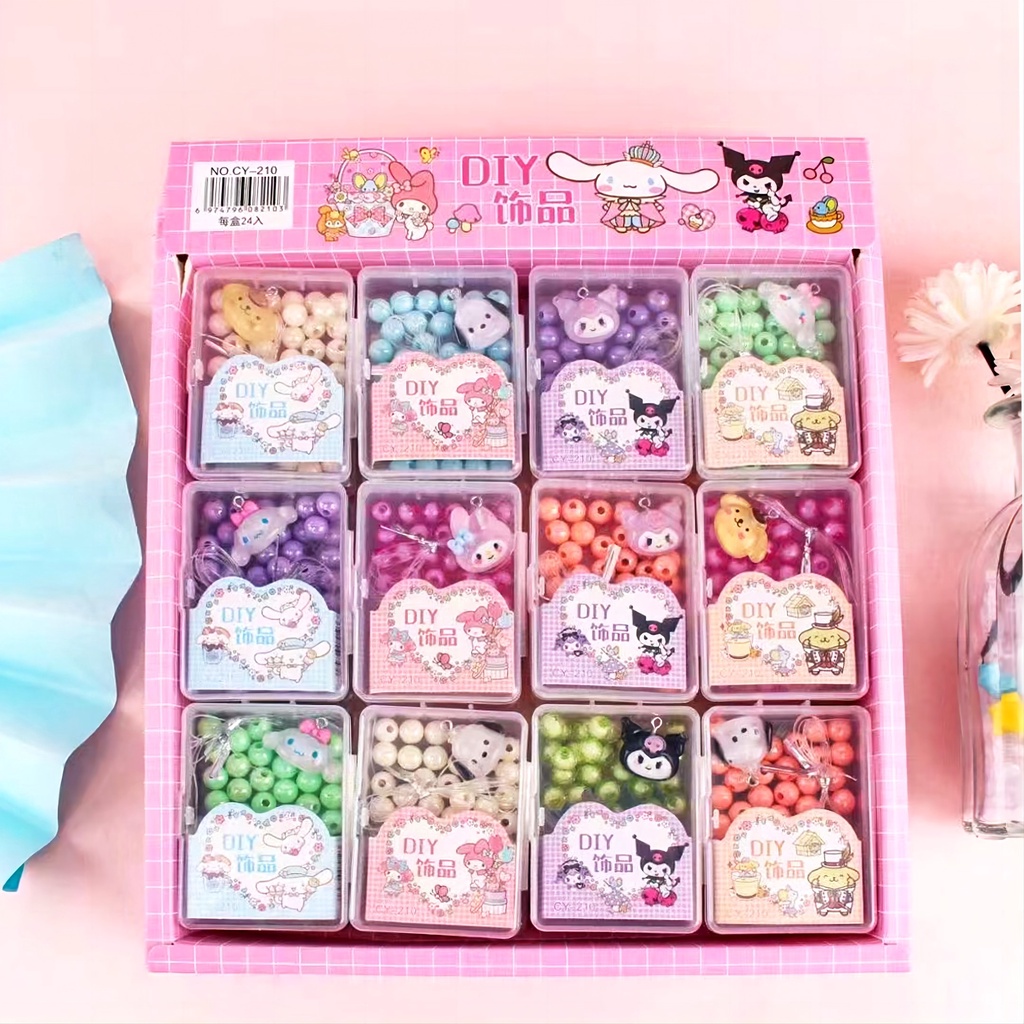 1 Đồ Chơi Hạt Xỏ Vòng Tay Dễ Thương diy SG092