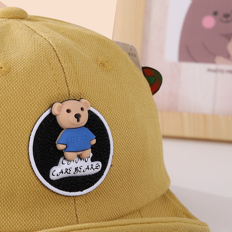 Mũ Bóng Chày Chống Nắng Vành Mềm Hoạ Tiết Hoạt Hình Thời Trang Mùa Hè Cho Bé 1-2 Tuổi