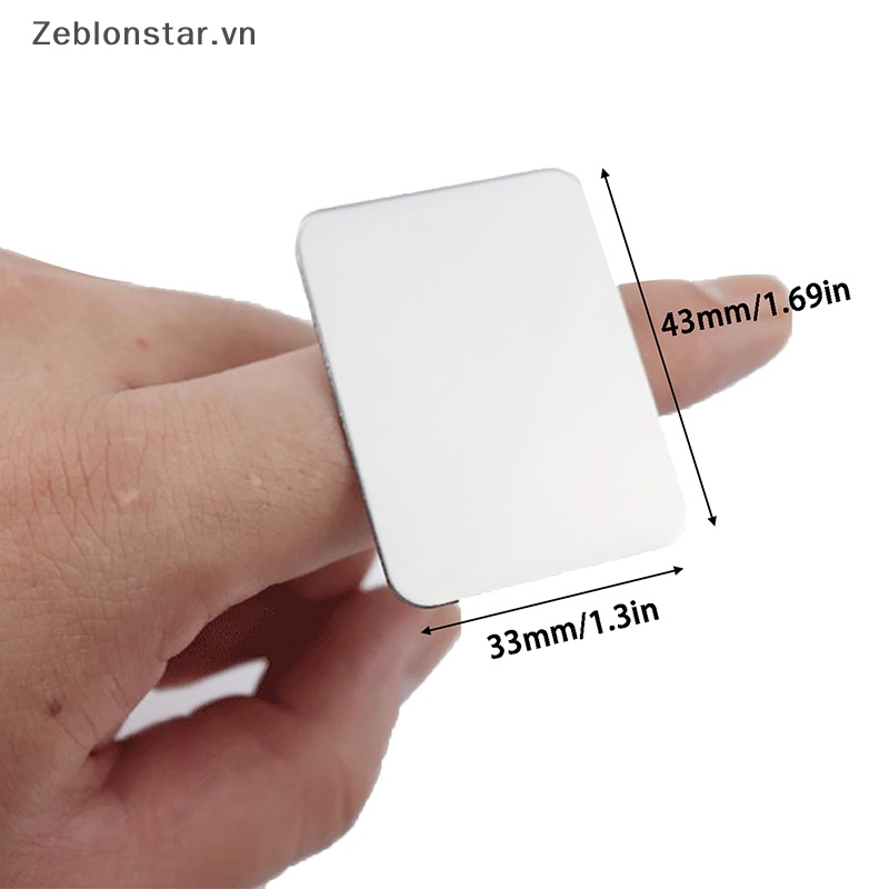 Bộ Bảng Trộn Màu Trang Điểm / Làm Móng Bằng Thép Không Gỉ