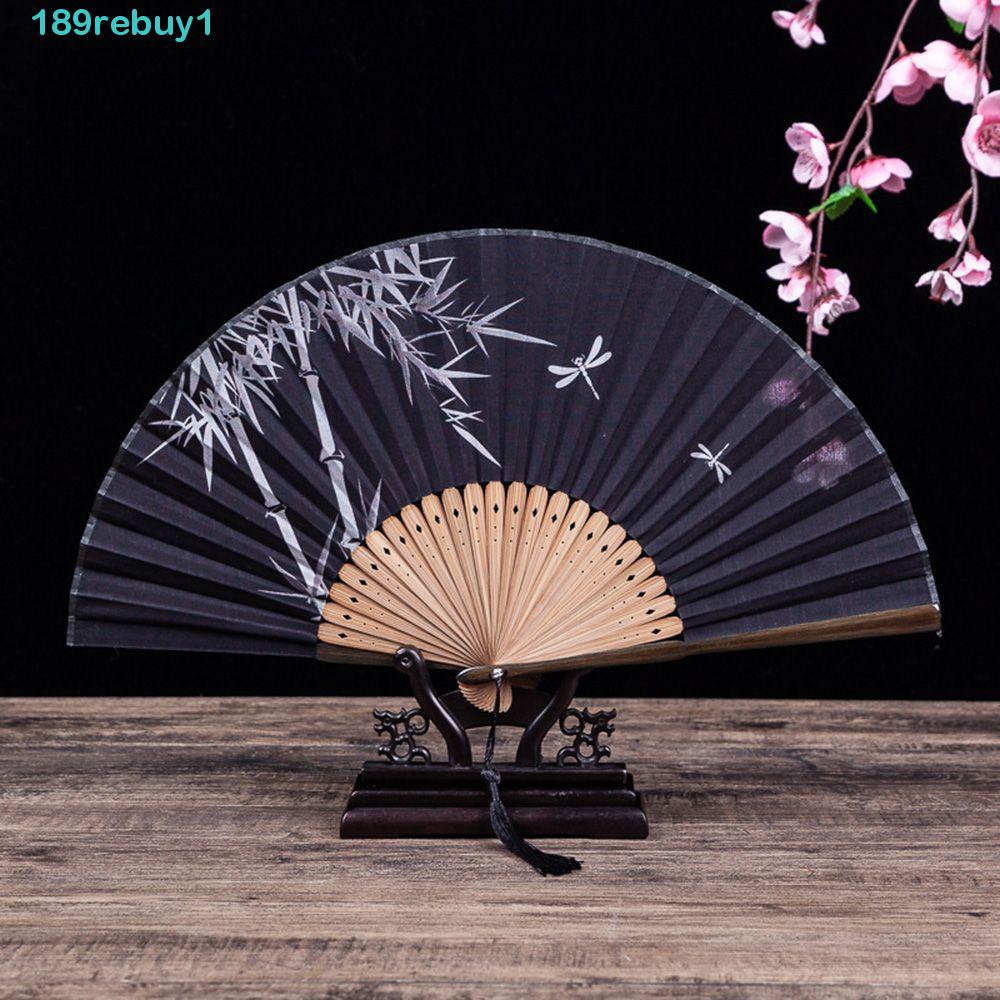 Quạt Xếp Chất Liệu Cotton Lanh Phong Cách Retro 1 Dùng Để Trang Trí Tiệc Cưới