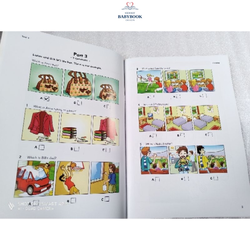 Cambridge English Starter 1,2,3 - tặng mp3