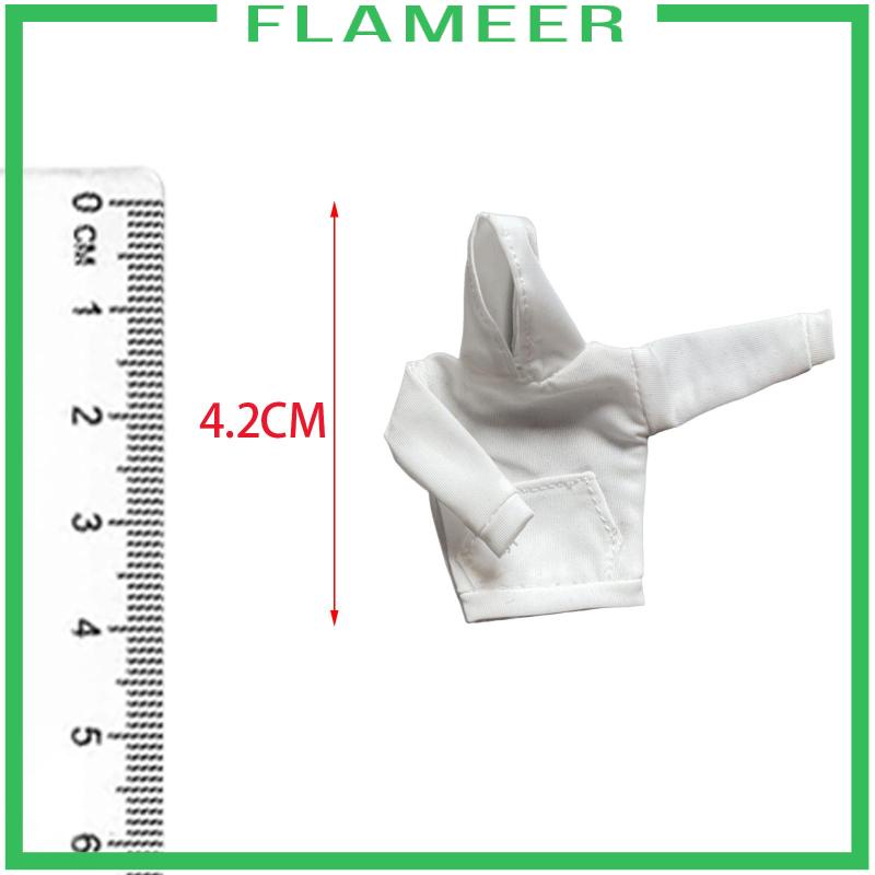 Áo Khoác Hoodie Thời Trang Cho Búp Bê Nữ 6inch Tỉ Lệ 1 / 12