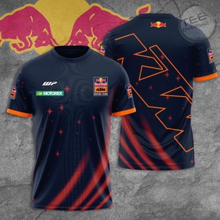 Áo thun đua xe ktm red bull