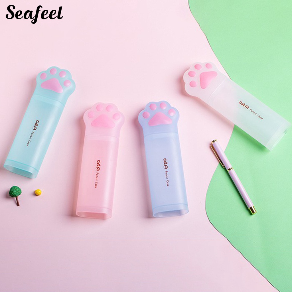 Túi Đựng Bút Chì Đa Năng Hình Móng Vuốt Hoạt Hình Dễ Thương