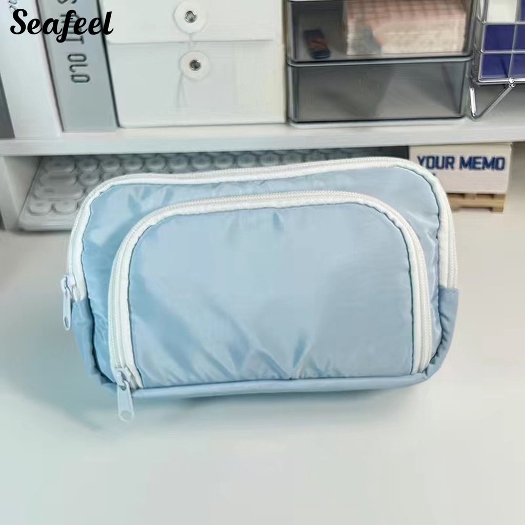 Túi Đựng Bút Chì Đa Năng Có Khóa Kéo Tiện Dụng Cho Học Sinh