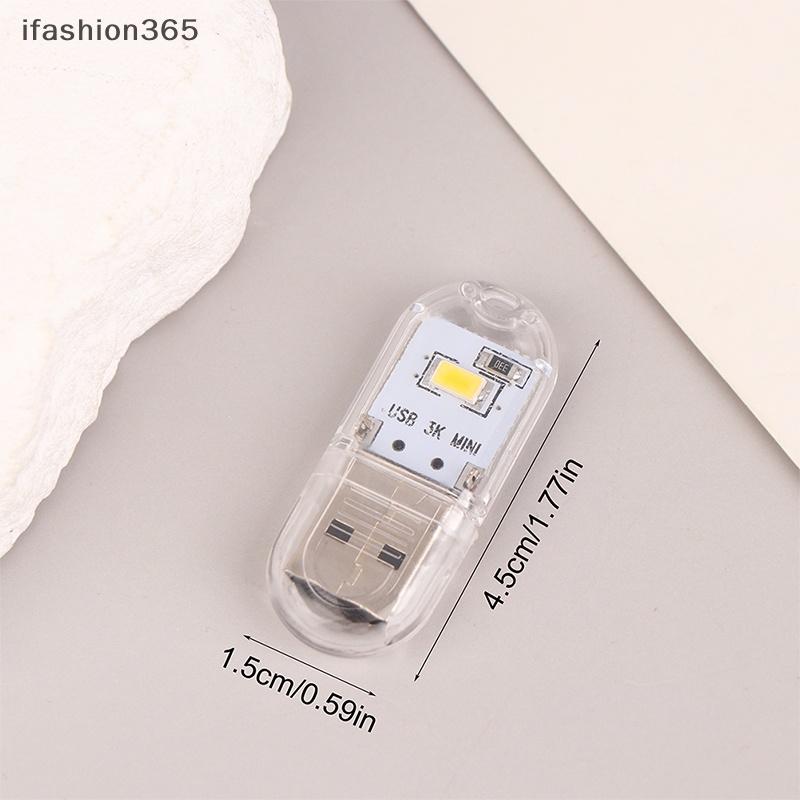 1 Đèn Ngủ Mini Sạc Cổng USB ifashion365 Dùng Cho Máy Tính