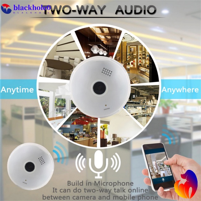 Camera An Ninh 960p 2.0MP H.265 Xoay 360 Độ Có Đèn Kết Nối Wifi