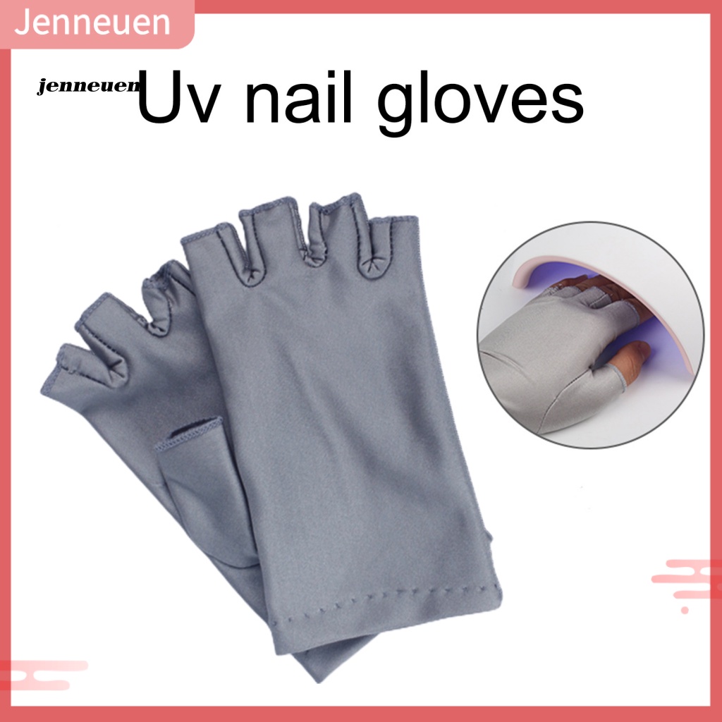 1 Đôi Găng Tay Mềm Mại Bảo Vệ Móng Tay Chống Tia UV