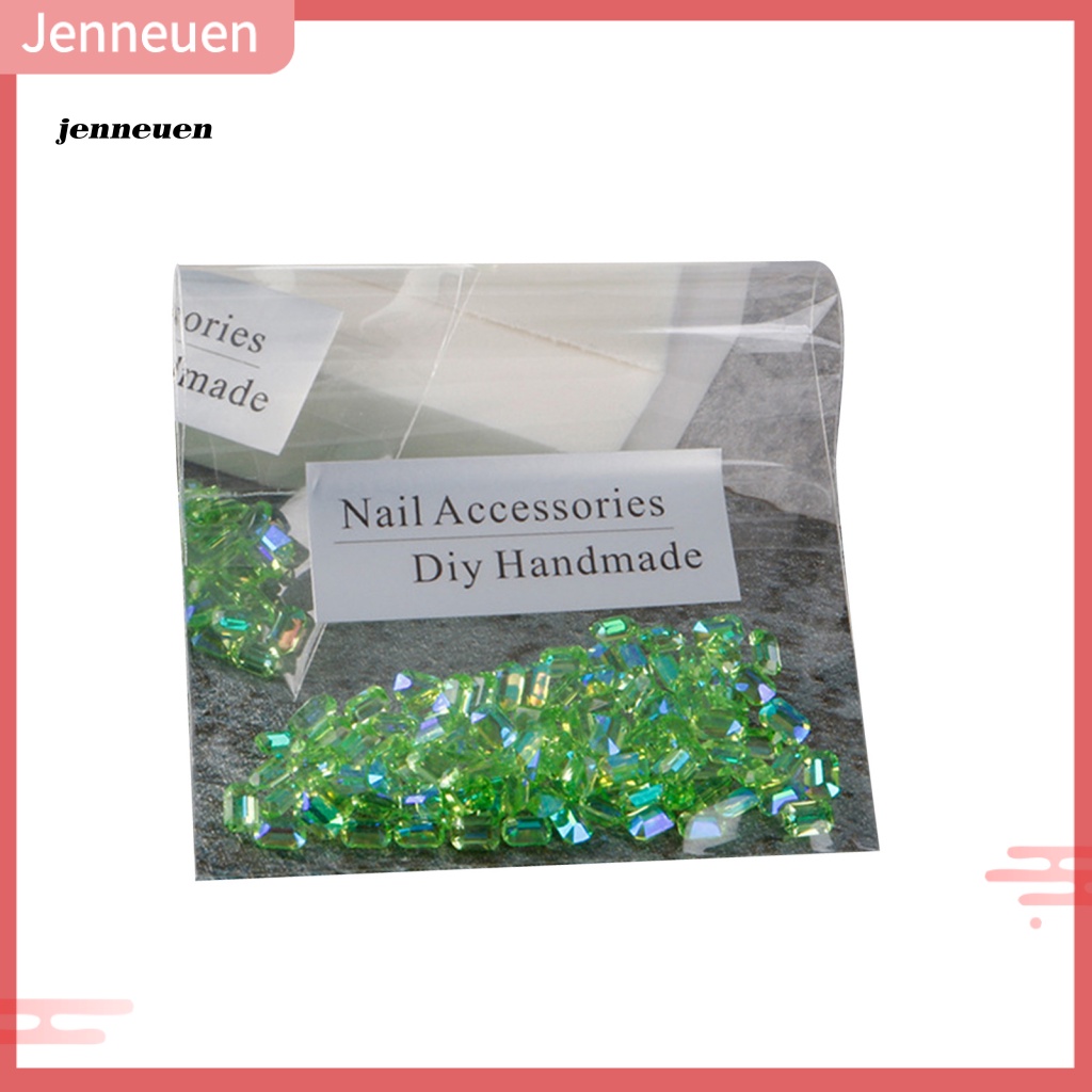 Set 100 Hạt Nhựa Đính Trang Trí Móng Tay