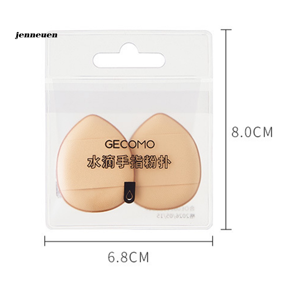 Set 2 Mút Trang Điểm Mềm Mịn Có Thể Tái Sử Dụng Cho Nữ