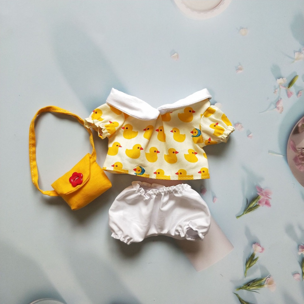 Bộ Quần Áo Bằng Cotton Thay Thế Cho Búp Bê 20cm 20cm