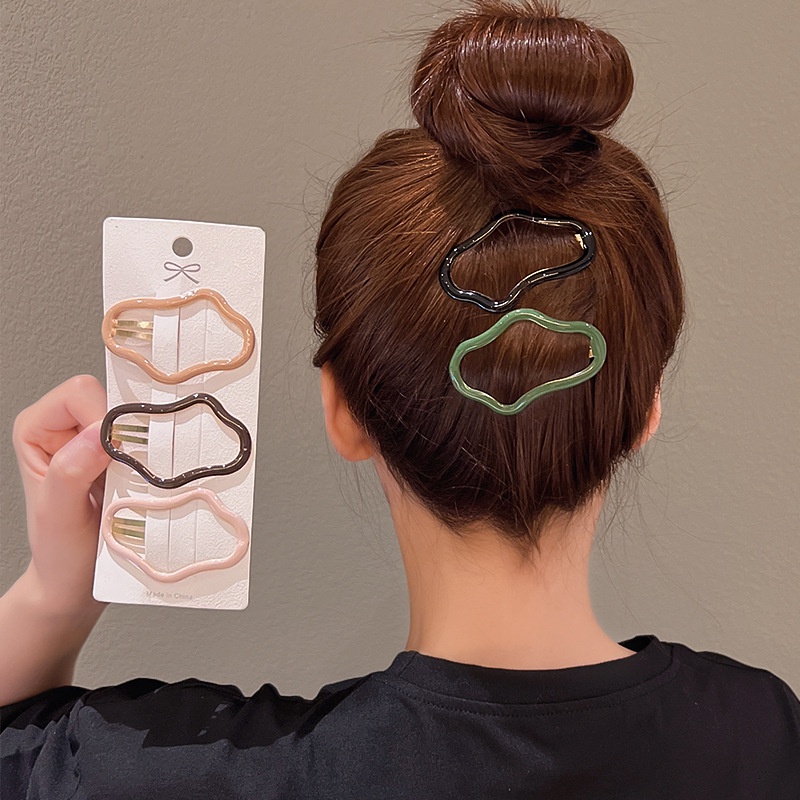 Kẹp Tóc Phẳng Thời Trang Mùa Hè Cho Nữ