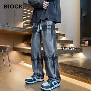 Quần jean nam ống rộng C97BFZ7 BK071814