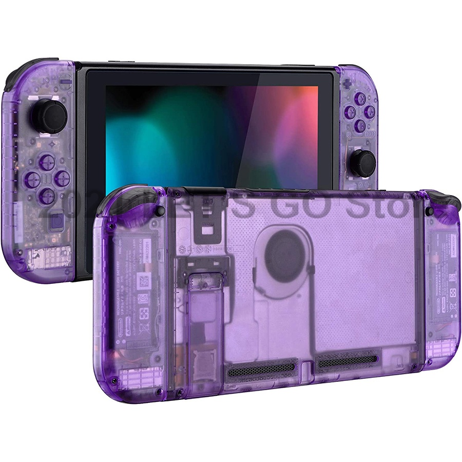 Switch DIY thay thế Shell Back Plate Bộ điều khiển cầm tay Case Nhà ở cho Các phụ kiện Nintendo Switch Console Joycon