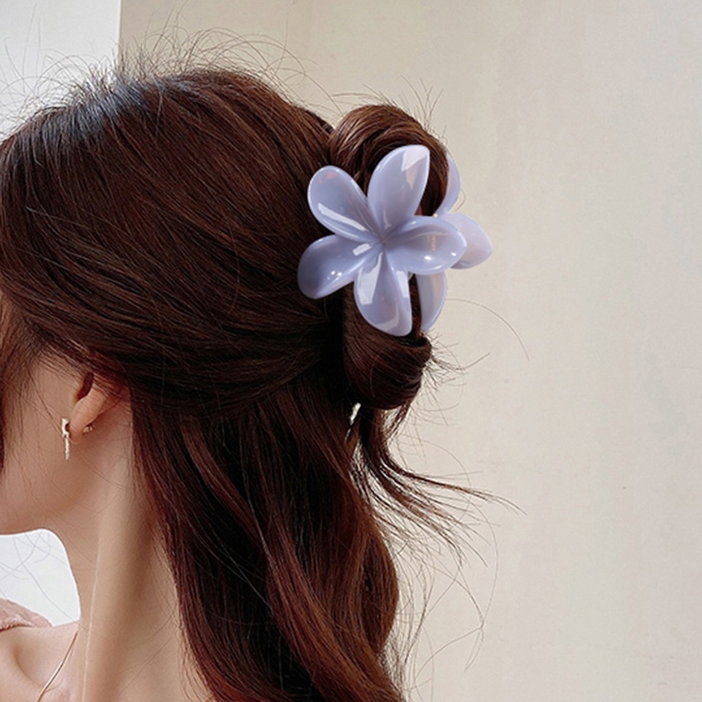 Set 1 / 3 / 5 Kẹp Tóc Đuôi Ngựa Trang Điểm Màu Sắc Kẹo Ngọt Phong Cách Hàn Quốc