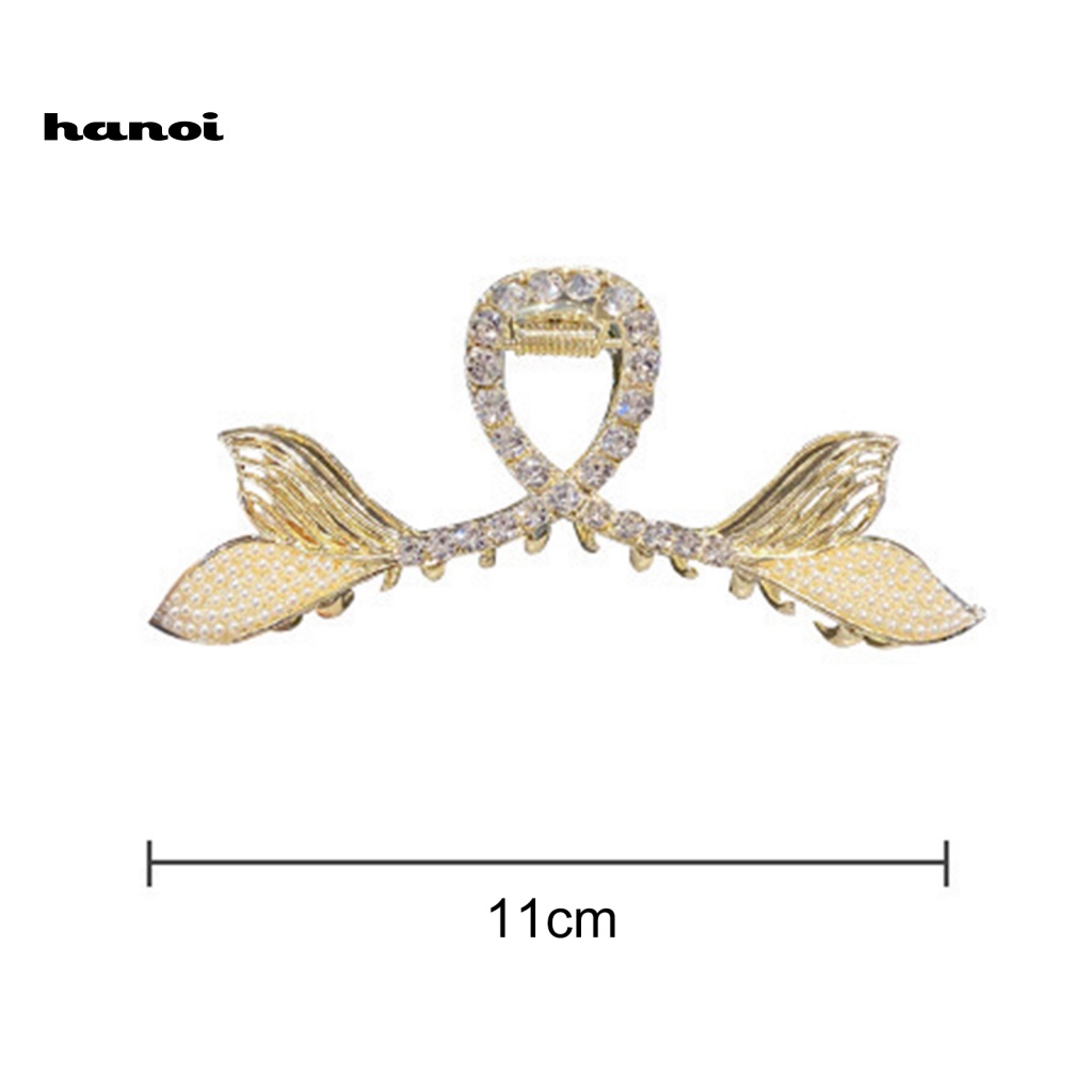 Kẹp Tóc Hình Đuôi Cá Đính Ngọc Trai Giả Sang Trọng