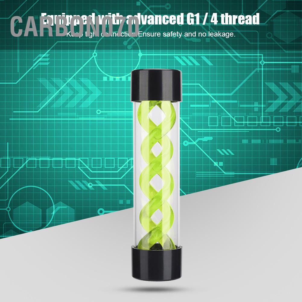 Tank trụ tản nhiệt nước máy tính để bàn PC - Bình chứa nước 200MM có ren G1/4