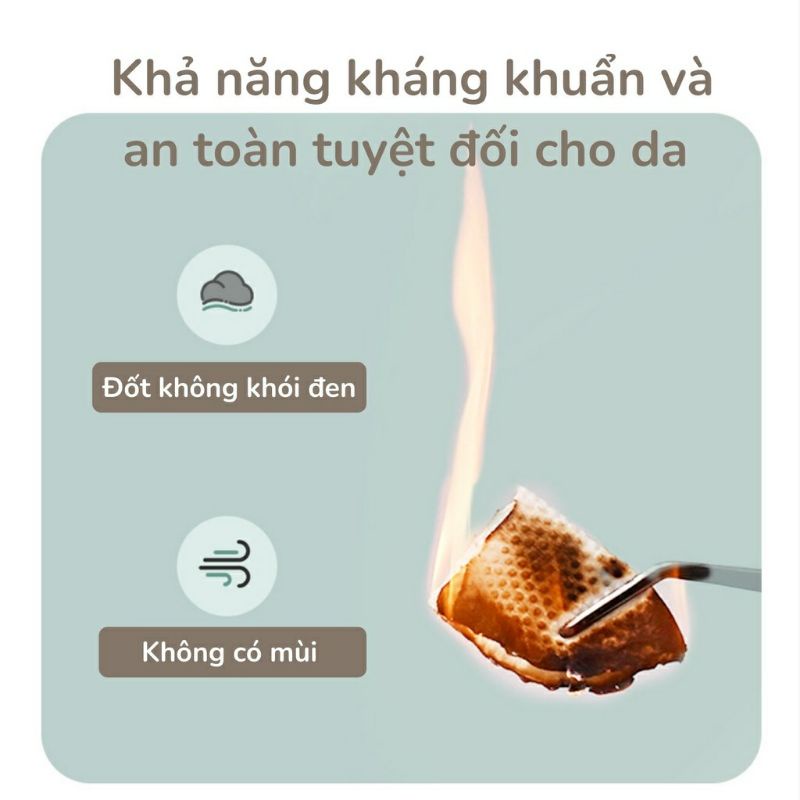 Khăn mặt khô, khăn tẩy trang sợi bông tự nhiên lau khô, lau ướt dùng 1 lần Animerry - Khăn lau mỹ phẩm, đồ dùng đa năng