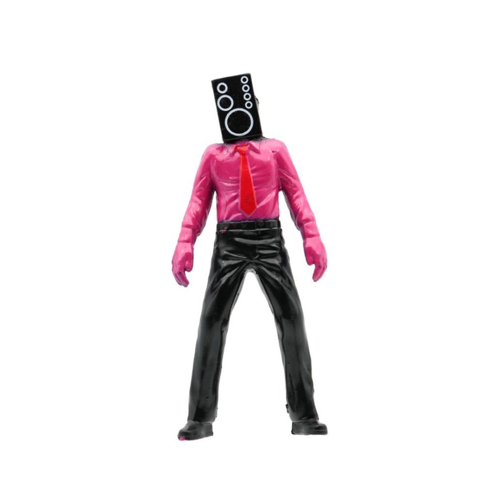 Shanhai Mô Hình Đồ Chơi toilet man skibidi Bằng pvc