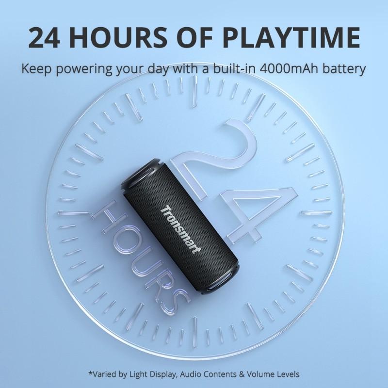Loa Bluetooth 5.3 Tronsmart T7 Lite Công suất 24W Chống nước IPX7 Thời gian chơi nhạc lên đến 24h | Bảo hành 12 tháng