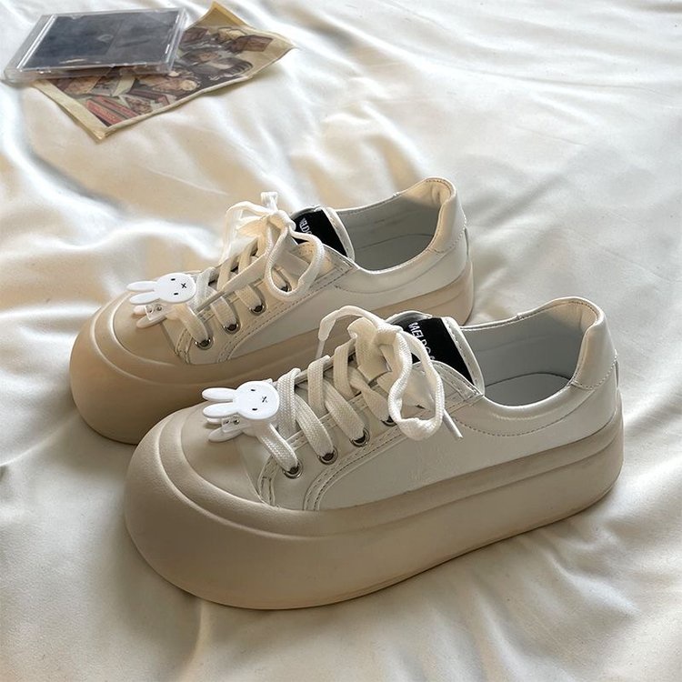 Giày Búp Bê Da PU Mũi Tròn Thời Trang Nữ Tính