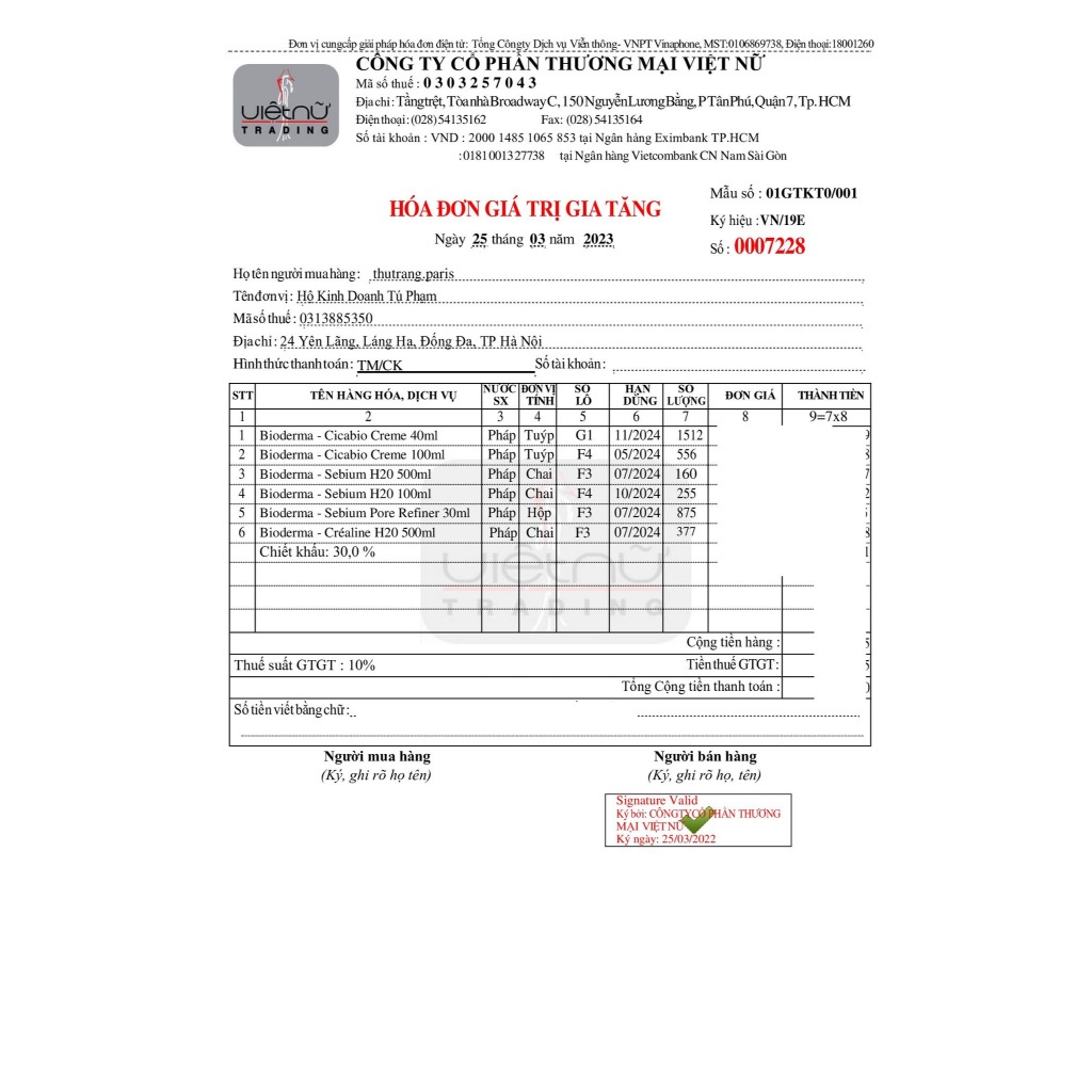 Kem dưỡng phục hồi da Bioderma Cica Cicabio Creme 40ML / 100ML Tím Pháp