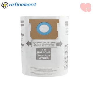 Bộ 5 Túi Giấy Lọc Thay Thế Cho Máy Hút Bụi Shop Vac 5-8 Gallon